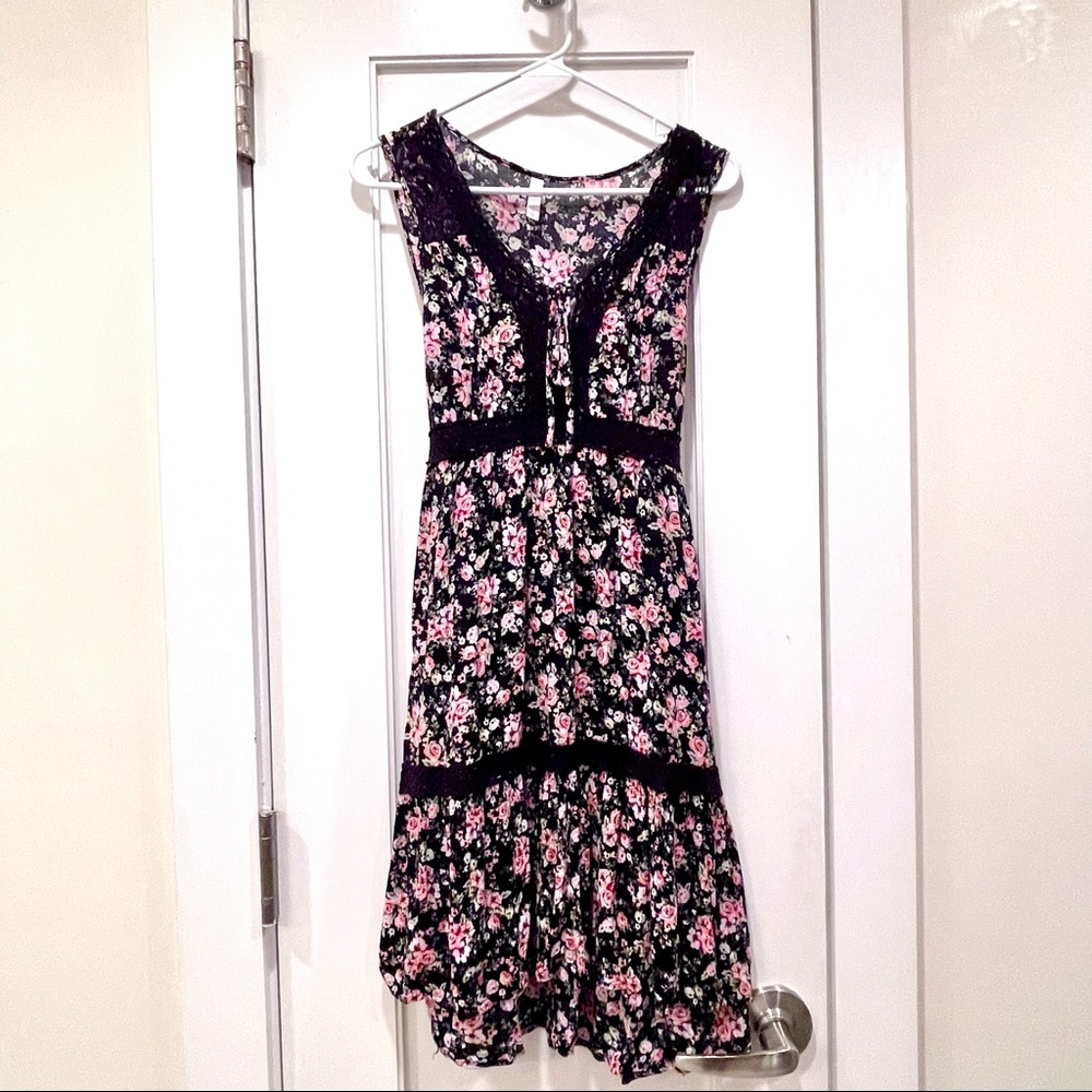 SALE! Floral and Lace Summer Dress